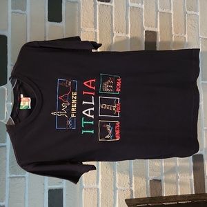Embroidered Italy tshirt